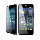 Acer Liquid E380 Smartphone - Black front angle